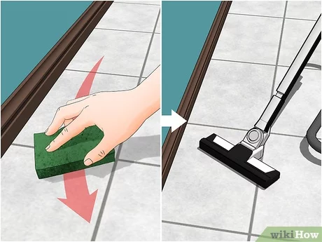 Cómo quitar la lechada seca de las baldosas
