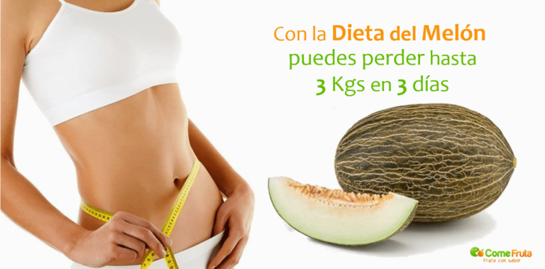 Dieta del melón para bajar de peso