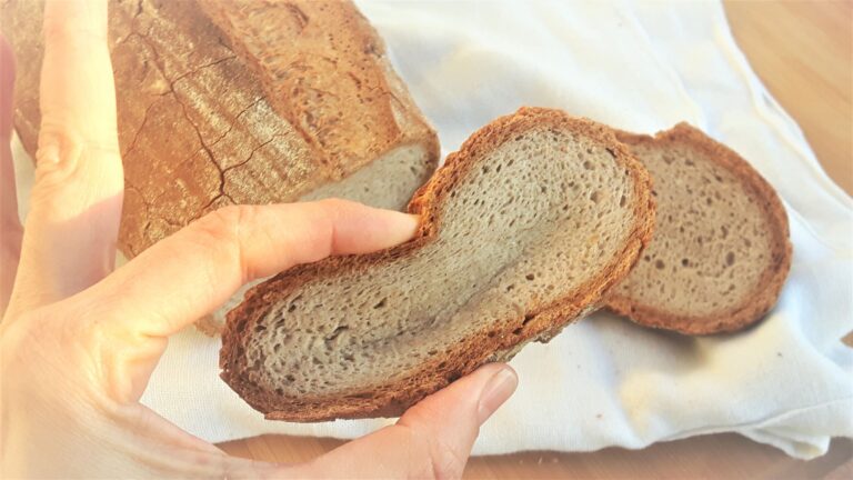 Pan con harina de trigo sarraceno