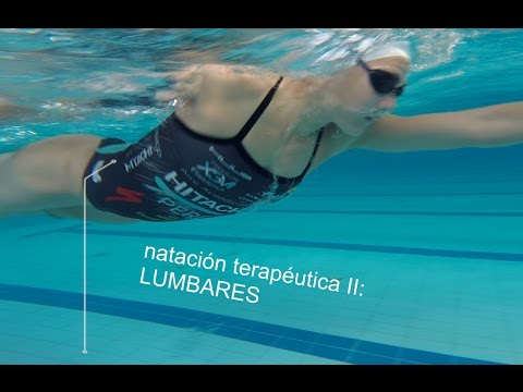 Ejercicios de natación para fortalecer lumbares