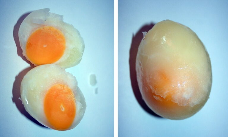 Se pueden congelar los huevos cocidos