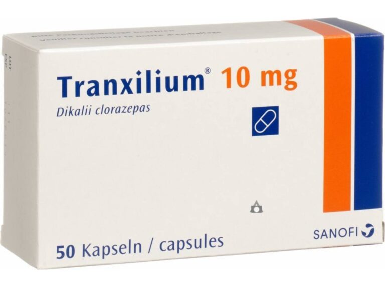 Tranxilium 10 mg ¿para que sirve?